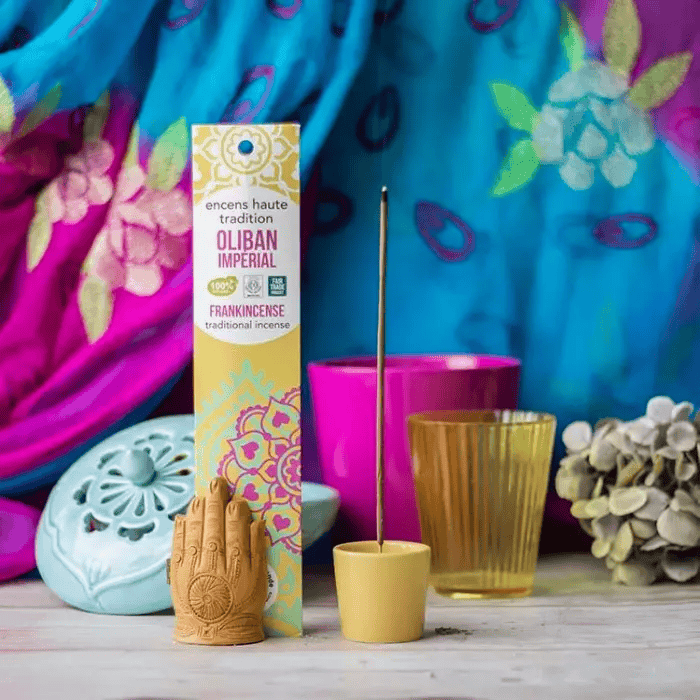 100% természetes, ICEA minősített, FAIR TRADE indiai masala füstölőpálca- ellazulás, belső béke, bizalom